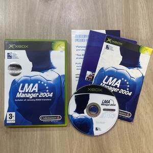 LMA Manager 2004 - Original Xbox (PAL) Game Boxed Complete - Picture 1 of 8