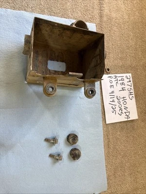1984 Honda ATC 200 ES battery tray holder box with hardware 297 - Image 1 of 4
