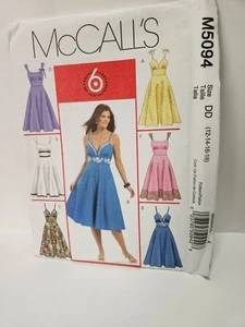 McCall's M5094 Größe 12-18 Kleid ungeschnitten 2006 - Bild 1 von 2