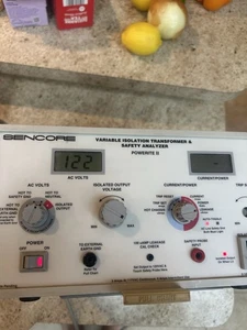 TRANSFORMADOR DE AISLAMIENTO VARIABLE Y ANALIZADOR DE SEGURIDAD SENCORE PR570 105-125 VAC #2 - Imagen 1 de 12