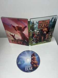 Disney Brother Bear Steelbook Blu-Ray Collectible Blu Ray Rare Film Collectors - Picture 1 of 10