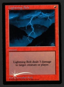 ***FOIL Lightning Bolt Judge Promo*** MTG Promo Magic Kid Icarus - Bild 1 von 2