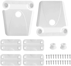 Kit de repuesto de bisagra y pestillo de enfriador para iglú, reparación y reemplazo de refrigerador compuesto - Imagen 1 de 5