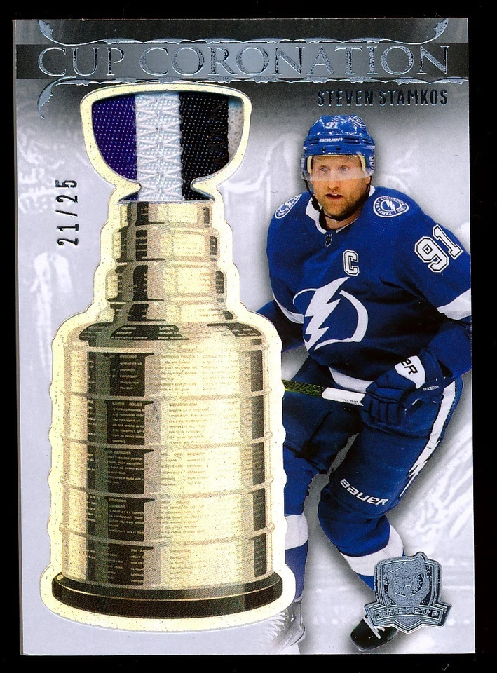 Parche coronación The Cup 2023-24 Upper Deck Steven Stamkos 21/25 Foto 1 de 1