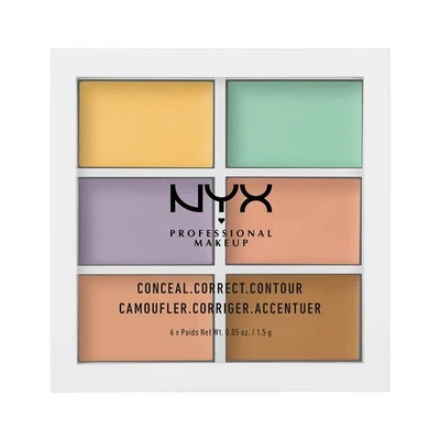 NYX PROFESSIONAL MAKEUP Color Correcting Concealer Palette - 04 COLOR CORRECTING - Image 1 of 4