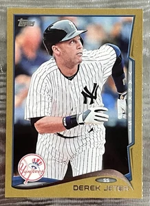 2014 Topps GOLD VERSION #200 Derek Jeter New York N.Y. Yankees HOF /2014 - Foto 1 di 3