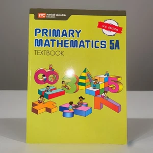 Primary Mathematics 5A LEHRBUCH — US-Ausgabe — Singapur Mathematik - Bild 1 von 1