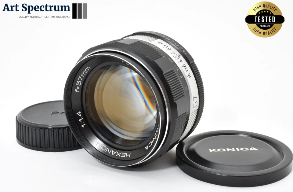 [Opt N Mint] Konica Hexanon 57mm f1.4 Standard Prime Lens from Japan - Image 1 of 4