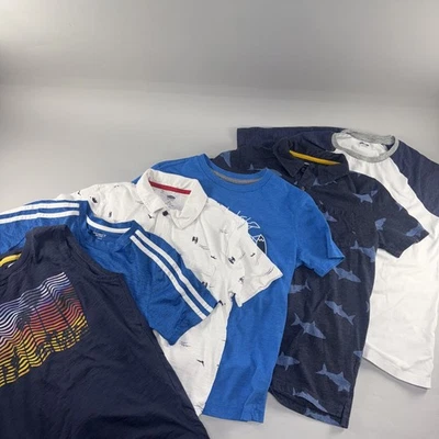 Lote de 6 camisas de manga corta Old Navy para niños talla grande 10/12 Foto 1 de 4