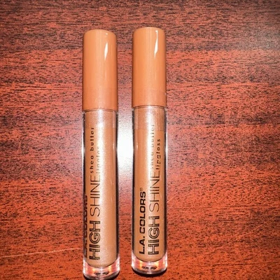 2-L A Colors High Shine Shea Butter Lip Gloss Moisturizing Lip Color 0.14 Ounce - Image 1 of 2