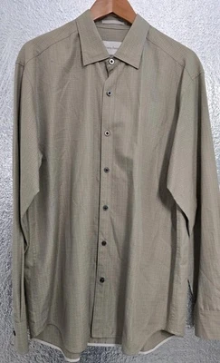 Camisa de vestir Tommy Bahama para hombre talla grande con cuello abotonado manga larga Foto 1 de 4