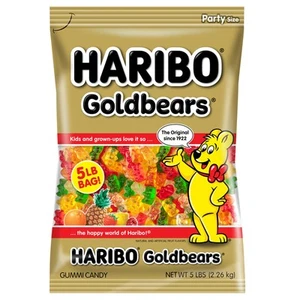 Goldbears, caramelle in gomma, sacchetto da 5 libbre, gusti assortiti - Foto 1 di 2