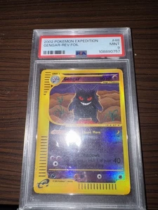 2002 Pokémon Expedition GENGAR REVERSE HOLO PSA 9 low pop - Picture 1 of 2
