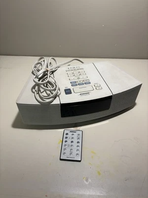 Bose Wave AWRC-1P Stereo CD Player and Radio with Remote - White READ DISCIPTION - Image 1 of 4