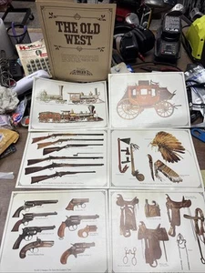 The Old West Time Life Bücher Bilder Set 6 Drucke Vintage - Bild 1 von 18