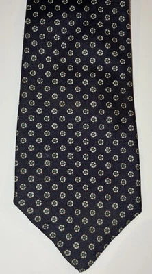 Corbata de colección Harvard Repp The Coop RIVETZ of Boston Veritas Shield Azul Marino Seda EE. UU.  Foto 1 de 4