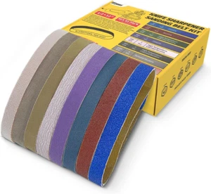 45-Piece 1/2" X 12" Knife Sharpener Sanding Belt Kit for Work Sharp Knife & Tool - Picture 1 of 12
