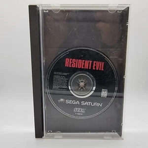 Resident Evil (Sega Saturn, 1997) No Manual Cover - Picture 1 of 4