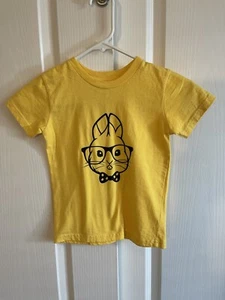 Boys Toddler Rabbit Bunny Easter Shirt Handmade NEW Size 4T - Picture 1 of 2