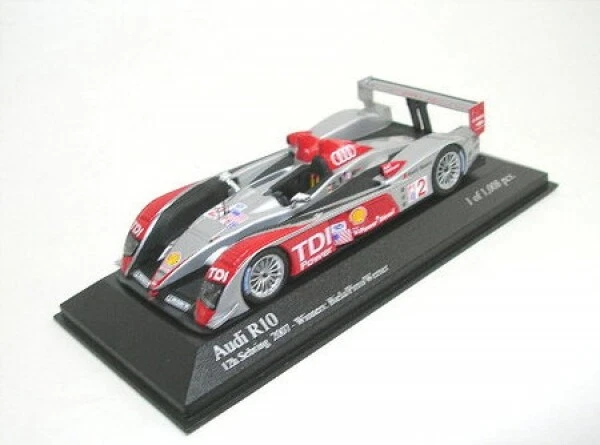 Audi R10 No.2 Winner 12h Sebring 2007 (F. Biela - E. Pirro - M. Werner) 1:43 ... - Image 1 of 1