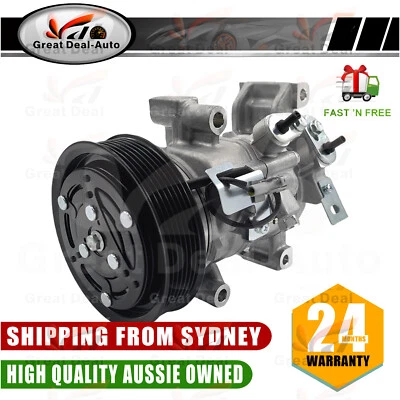 Air Con AC Compressor for Toyota Hilux GUN126R, GUN126 2.8 DIESEL 1GDFTV 2015 - - image 1 of 4