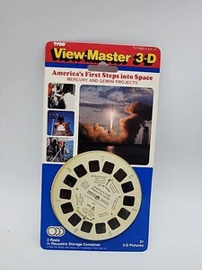 Juego de 3 carretes AMERICA IN SPACE Mercury & Gemini 3D View-Master No. 5447 SELLADO - Imagen 1 de 4