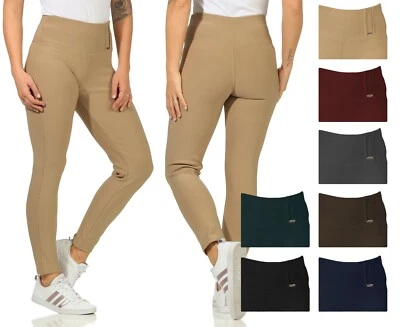Stretchhose Damen jeden Tag Hose SUPER BEQUEM hochelastisch Legging weicher Bund - Bild 1 von 4