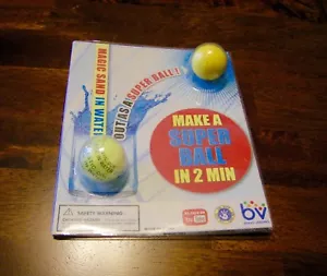 MAKE A SUPER BALL BULK VENDING MACHINE TOY 6X5" INSIDE DISPLAY CARD CHARM PRIZE - Picture 1 of 1