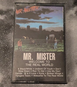Mr. Mister Cassette Tape - Welcome to Real World 1985 - 1980s Broken Wings Kyrie - Picture 1 of 10