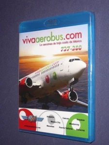 JUST PLANES COCKPIT VIDEO : VIVA AEROBUS Vivaaerobus Blu-ray new sealed - Picture 1 of 2