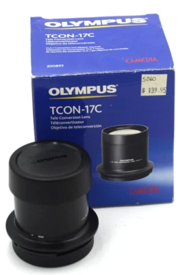 Olympus TCON-17C 1.7x Tele Conversion Lens for Olympus digital camera 200895 - Image 1 of 4