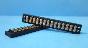 1pc- Dual Row Terminal Block TRW, 14-172, 125VAC, 10AMP, 14position, - Picture 1 of 2