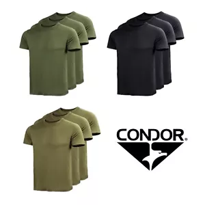 Condor 101277 Military Moisture Wicking Workout Training T-Shirt (3/Pack) - Picture 1 of 7