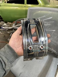 1949 1950 Chevrolet Chevy Aftermarket Motorola Radio Dash Bezel Trim 50 49 - Picture 1 of 5