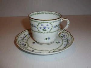 Bernardaud Limoges Barbeaux Pattern Small Size Cup/Saucer - Picture 1 of 8