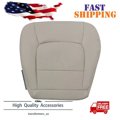 Cubierta de asiento de cuero inferior del lado del conductor color tostado de repuesto para Lexus LX470 1998-2007 Foto 1 de 4