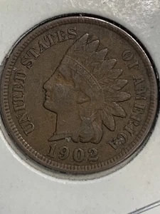 1902 Indian Head Cent - Picture 1 of 2