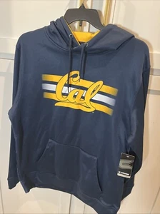 Cal Golden Bears Hoodie Mens XL Blue Champion Pullover Fleece Sweatshirt NCAA - Picture 1 of 7
