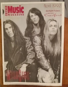 Chicago Music M agazine April 1992 Wildside Randy Crawford regional Chicago. Vg - Imagen 1 de 4