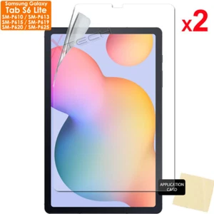 2x CLEAR Screen Protectors for Samsung Galaxy Tab S6 Lite 10.4" 2024 P610 P620 - Picture 1 of 1