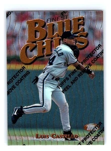 1997 Topps Finest Blue Chips W/ Coating #46 Luis Castillo Florida Marlins - Picture 1 of 2