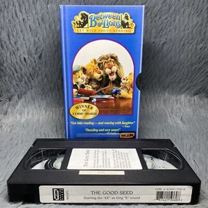 Between the Lions The Good Seed VHS Tape Learning Reading Vocabulary Spelling - Picture 1 of 8