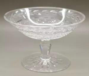 WATERFORD CRYSTAL GLANDORE 3 3/4" X 5 7/8" CIOTOLA DA PORTATA COMPOSTA ROTONDA - Foto 1 di 7