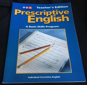 Prescriptive English: Teacher's Edition Book C - BRAND NEW!! - Picture 1 of 6