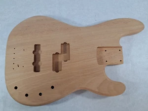 Cuerpo de bajo One Piece Caoba P/J - se adapta a cuellos de guardabarros J2120 - Imagen 1 de 10