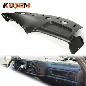 Replacement Dash Board Panel Pad Cover Top For 1994-1997 Dodge Ram Truck Black - Picture 1 of 12