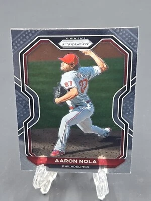 2021 Aaron Nola Panini Prizm #147 - Image 1 of 2