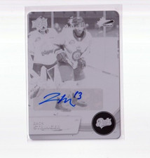 ZACK STRINGER '21/22 2021/22 Upper Deck CHL PRINTING PLATE AUTOGRAPH card 1 of 1