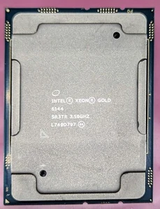 Intel Xeon Gold 6144 3.5GHz 24.75MB LGA3647 8-Core CPU Processor SR3TR - Afbeelding 1 van 2