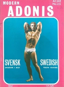 Adonis No.25, Publisher Joe Weider, Vintage British Edition Gay Magazine - Picture 1 of 2
